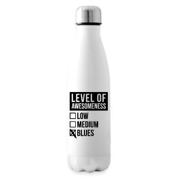 Blues - Insulated Water Bottle - white - Right