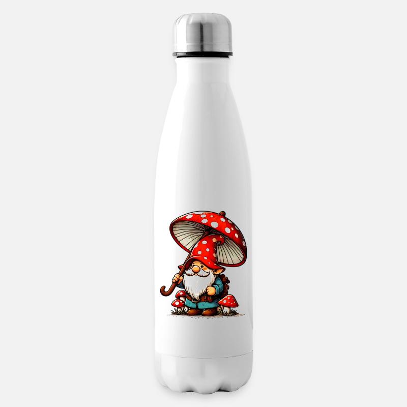 Gnom - Isolierflasche - Weiß