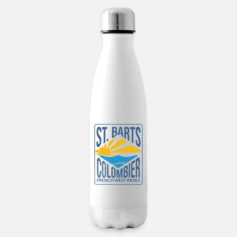 St Barts Colombier - Bouteille isotherme - blanc