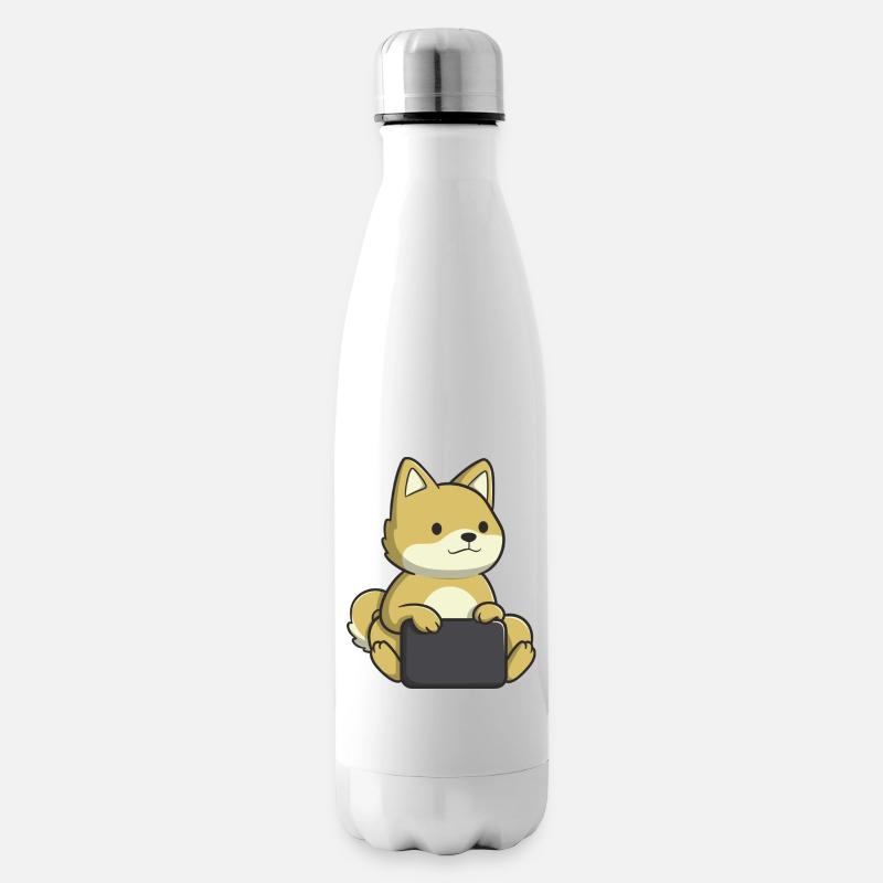 Magic Degen - Ordinateur portable - Bouteille isotherme - blanc