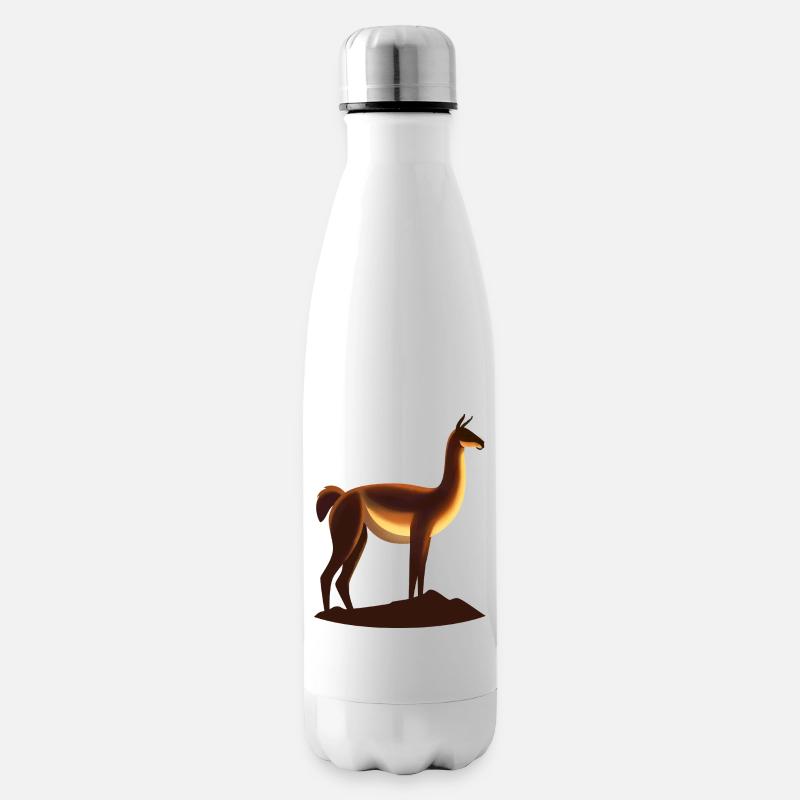 Guanako - Isolierflasche - Weiß