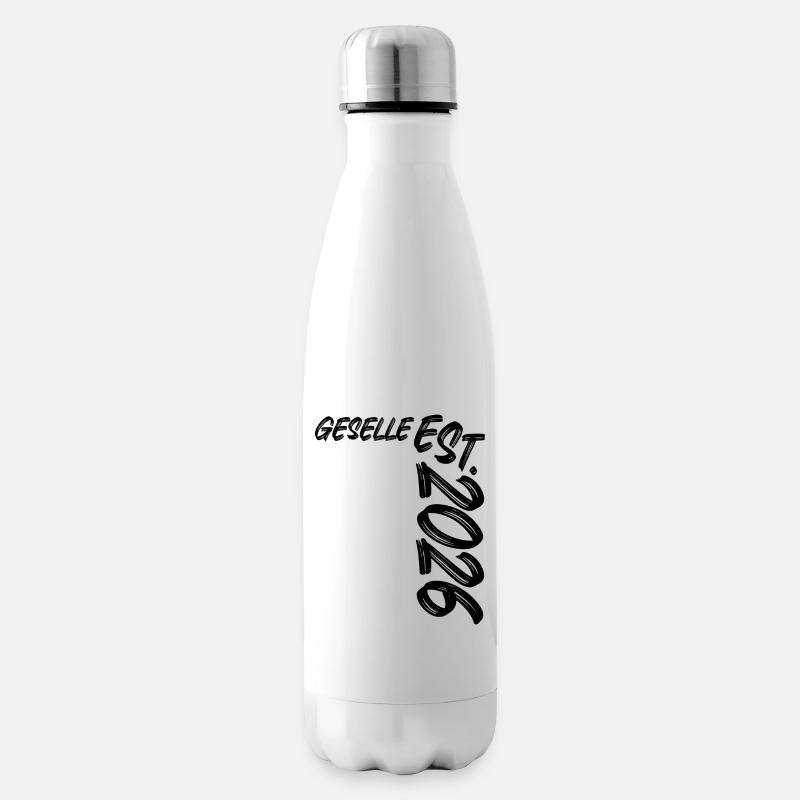 Geselle Est. 2026 - Isolierflasche - Weiß