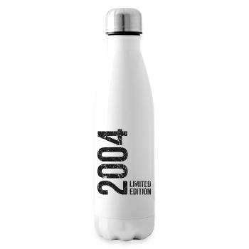 22 Jahre 2004 Geburtstag – Jahrgang  - Isolierflasche - Weiß - Rechts