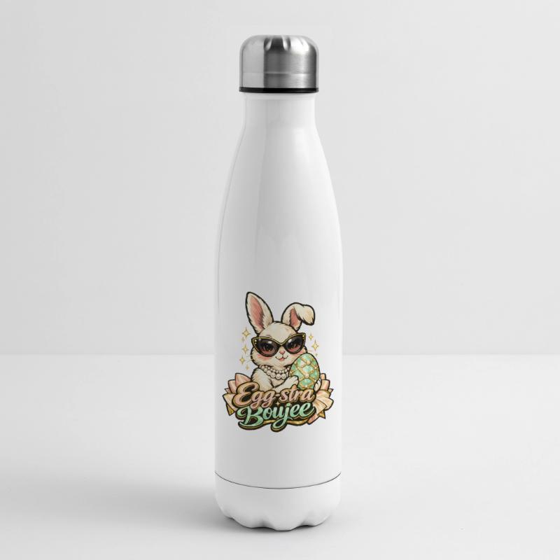 Egg-stra Boujee Easter Bunny Easter Insulated Water Bottle