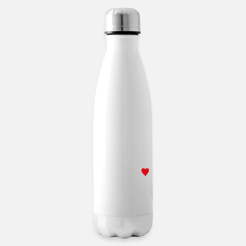 Herzlichen Glückwunsch Geburtstagsgruß - Isolierflasche - Weiß