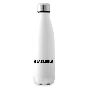Bla Bla Bla - Isolierflasche - Weiß - Rechts