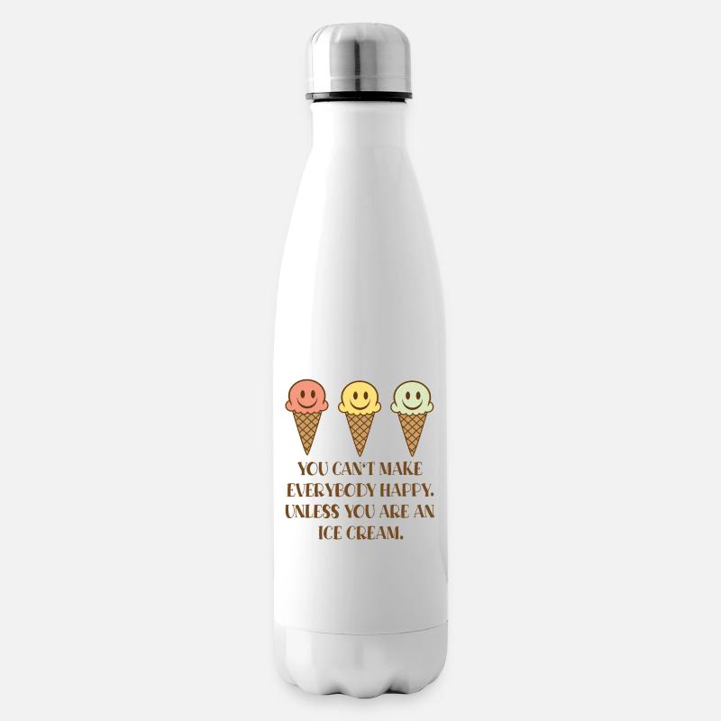 Eis - Isolierflasche - Weiß