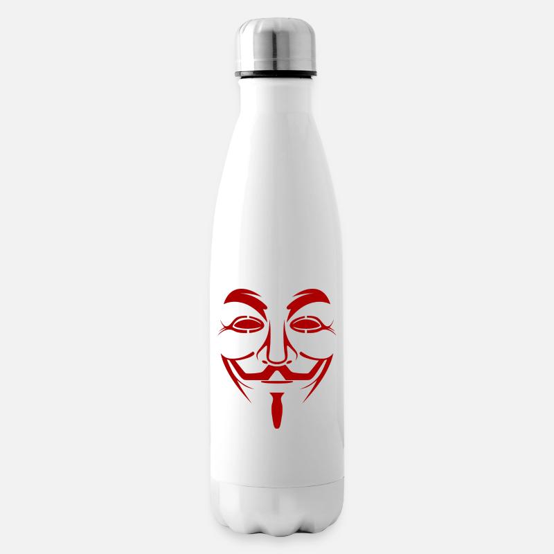 Guy Fawkes - Bouteille isotherme - blanc
