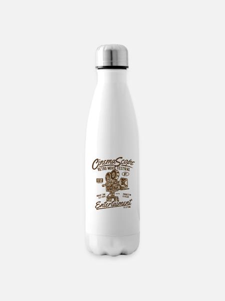 Cinema Scope - Isolierflasche - Weiß
