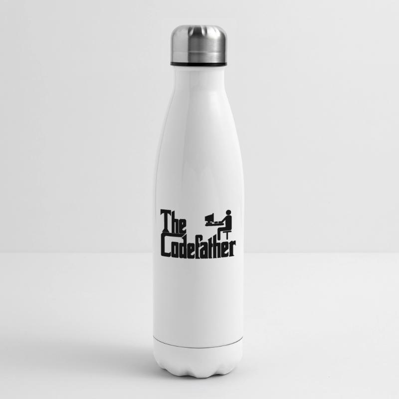 Le cadeau de codage PC Codefather Programmer Bouteille isotherme