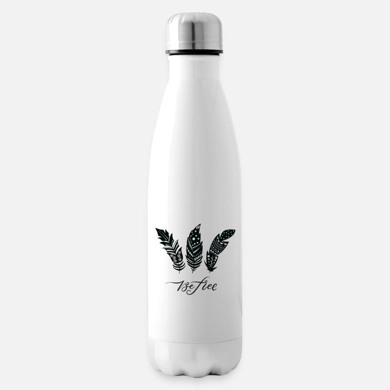 Soyez libre Springs - Bouteille isotherme - blanc
