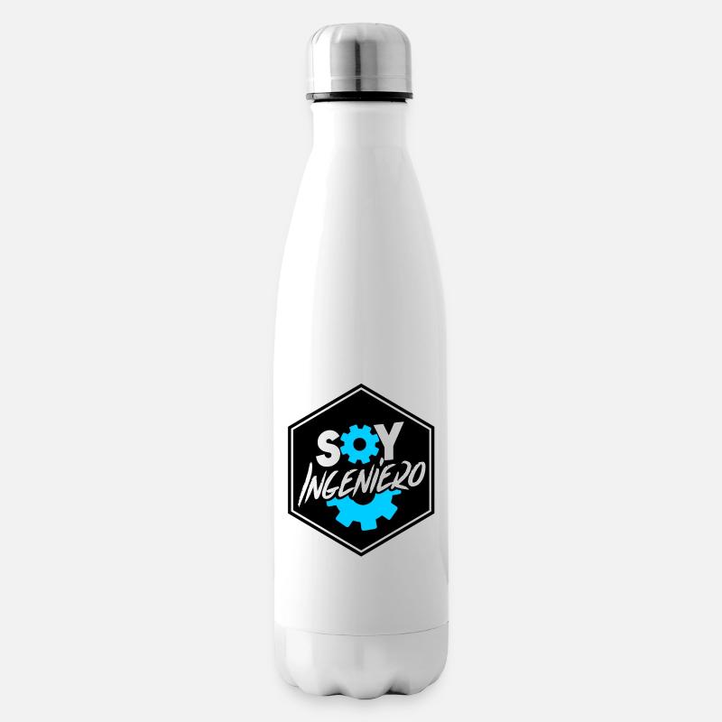 I am an engineer - Insulated Water Bottle - white