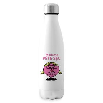 Madame Péte-sec - Bouteille isotherme - blanc - Droite