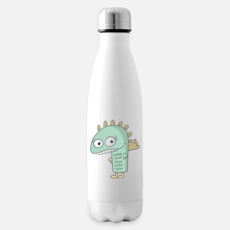 Monster - Isolierflasche - Weiß