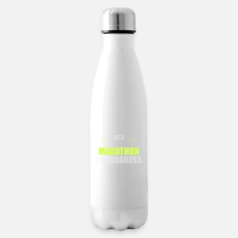 Marathon - Bouteille isotherme - blanc