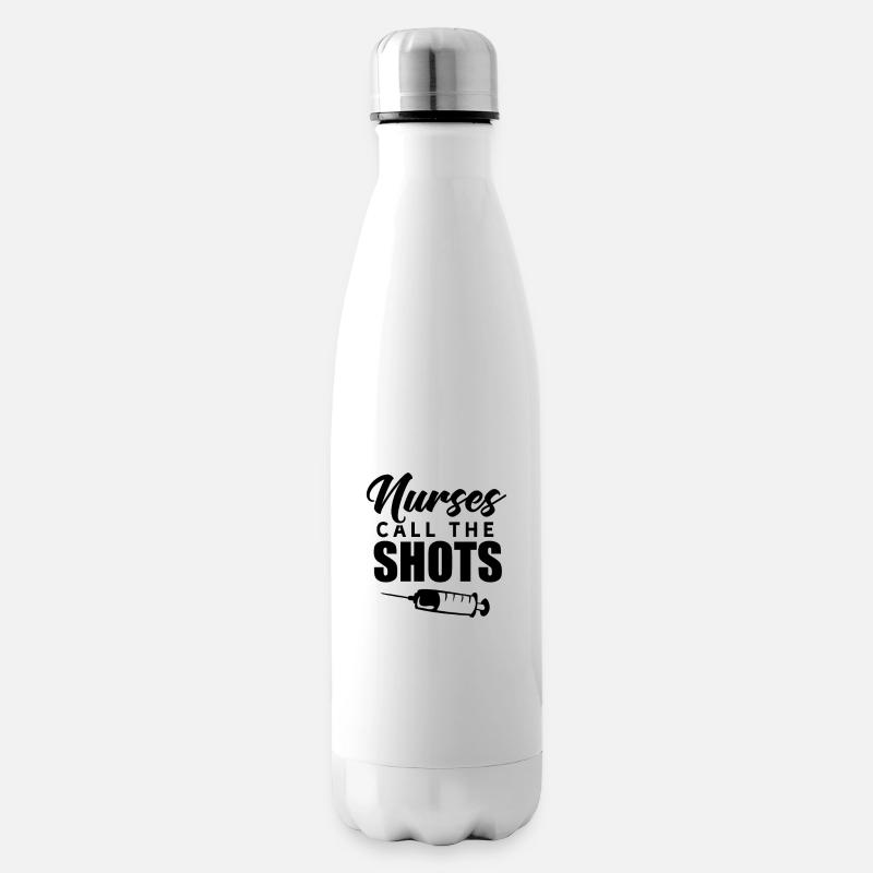 Krankenschwester Krankenschwester - Isolierflasche - Weiß