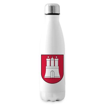 Hamburg Wappen - Bouteille isotherme - blanc - Droite