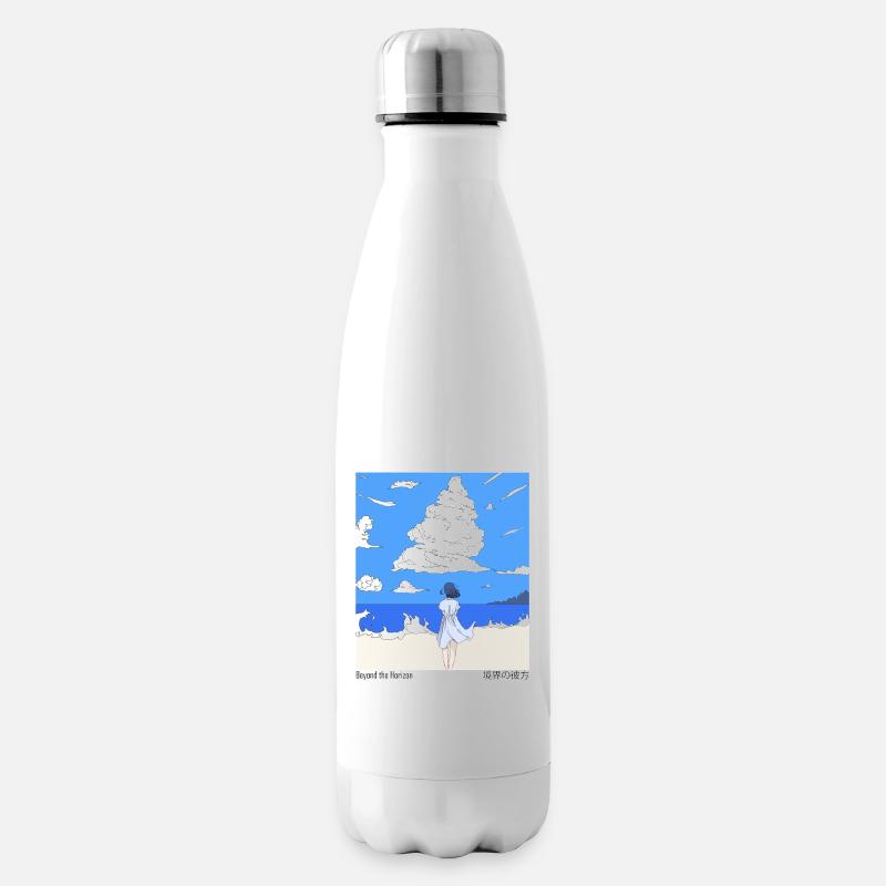 Beyond the Horizon - Isolierflasche - Weiß