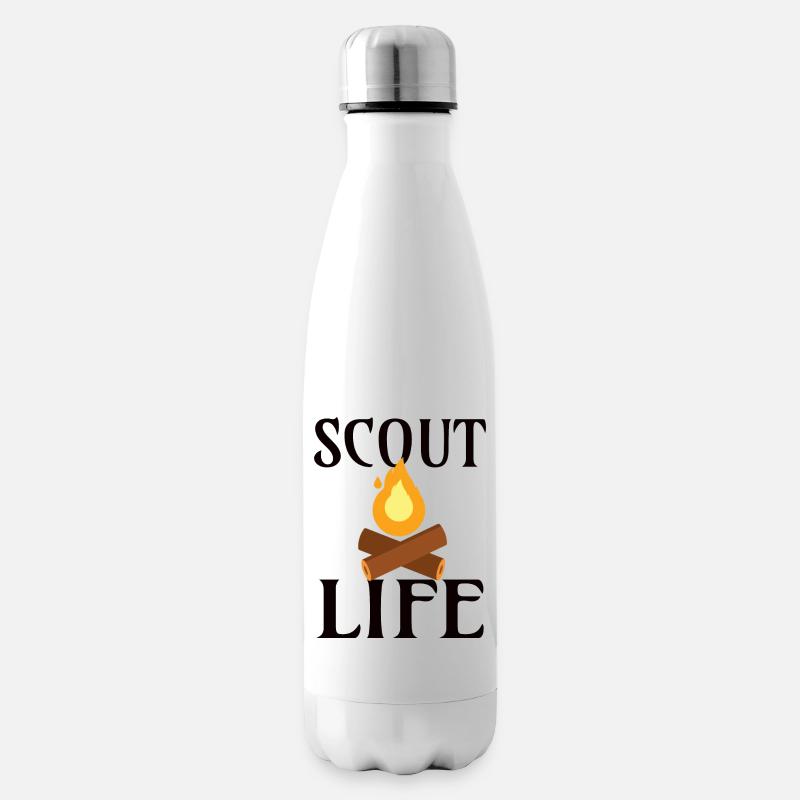 SCOUT : Scout Life - Bouteille isotherme - blanc