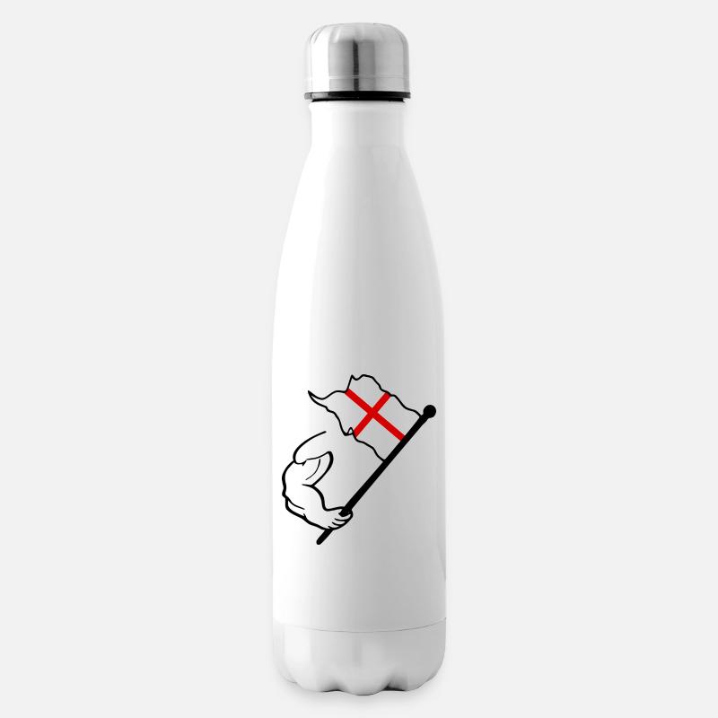 Union Jack - Bouteille isotherme - blanc