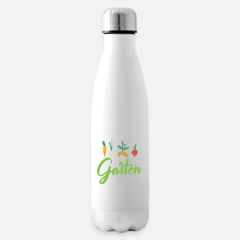 Ich Habe Keine Zeit Der Garten Ruft - Isolierflasche - Weiß