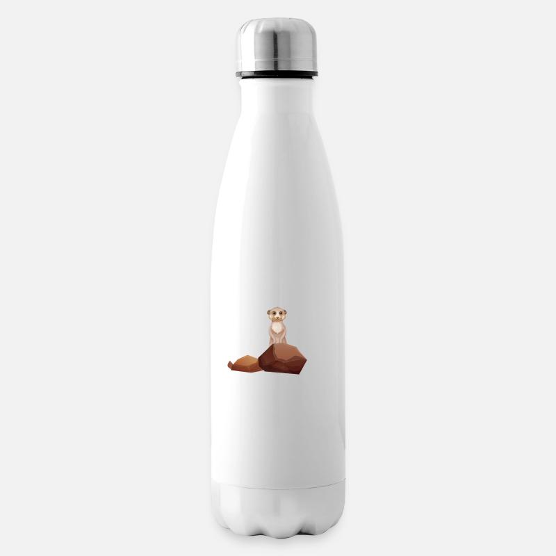ICH HABE ALLES IM BLICK ERDMÄNNCHEN - Isolierflasche - Weiß
