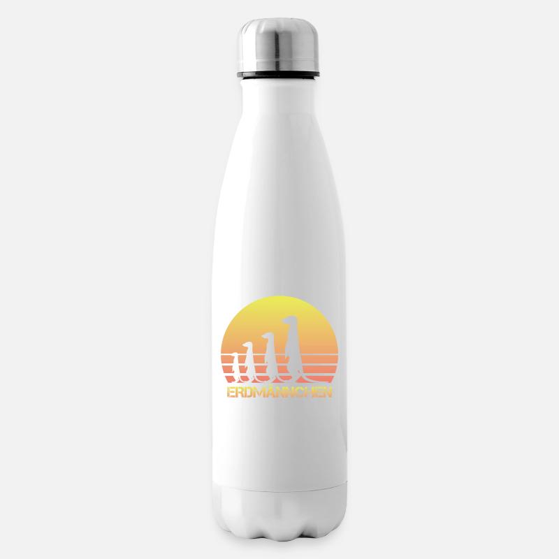 DIE ERDMÄNNCHEN - Isolierflasche - Weiß