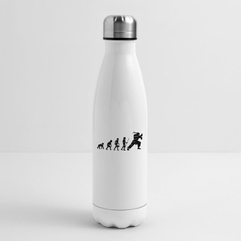 menschliche Evolution oder Hadouk Isolierflasche