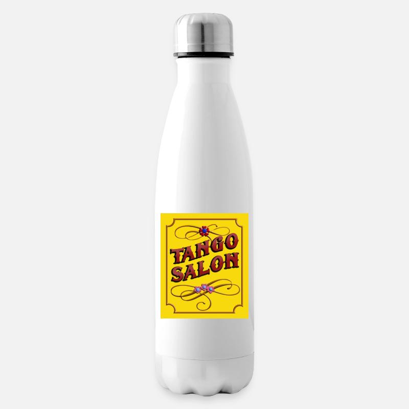 Tango Salon - Insulated Water Bottle - white