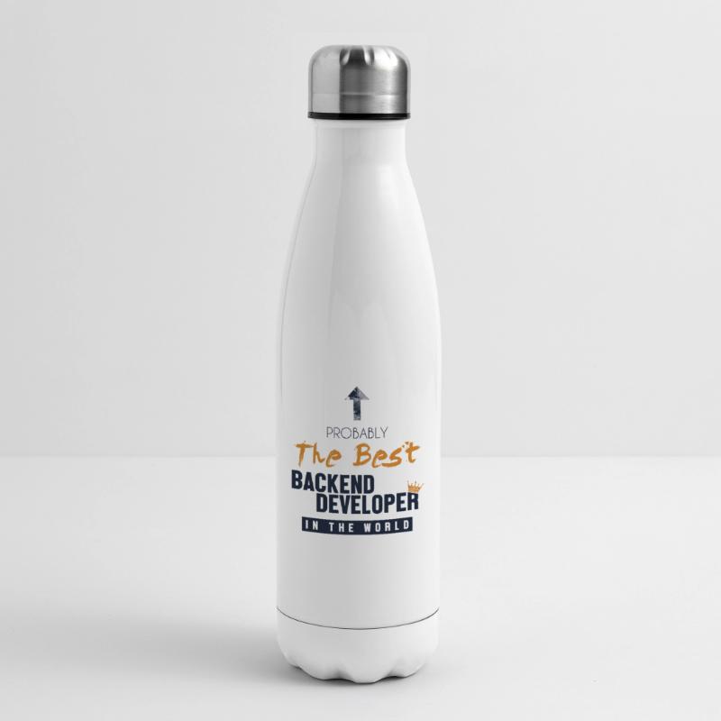 Best Backend Developer World Developer Coder Bouteille isotherme