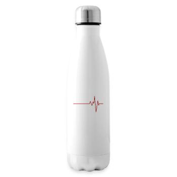 heartbeat - Isolierflasche - Weiß - Rechts