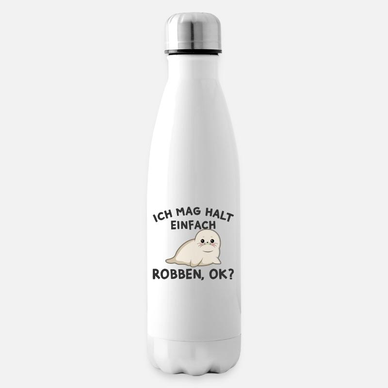 Robbe - Isolierflasche - Weiß