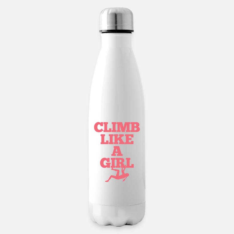 Escalade de bloc - Bouteille isotherme - blanc