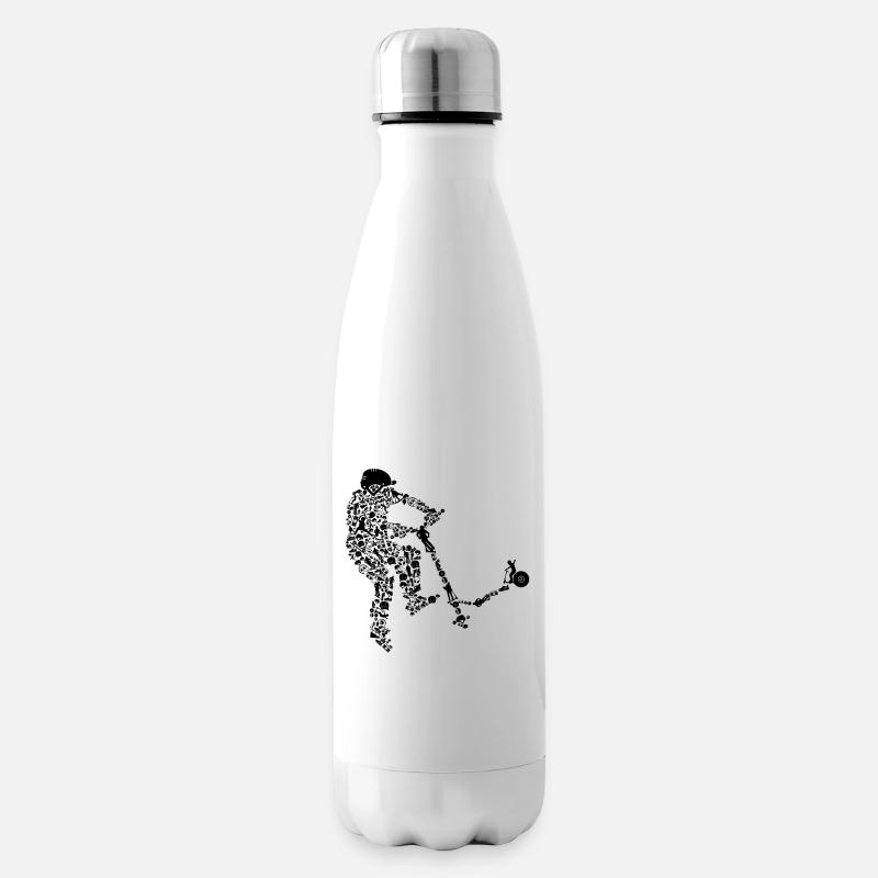 Scooter - Isolierflasche - Weiß