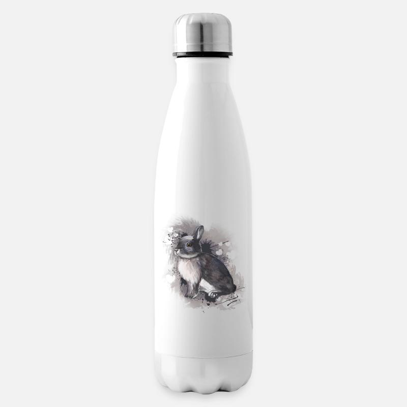 Lapin lapin - Bouteille isotherme - blanc
