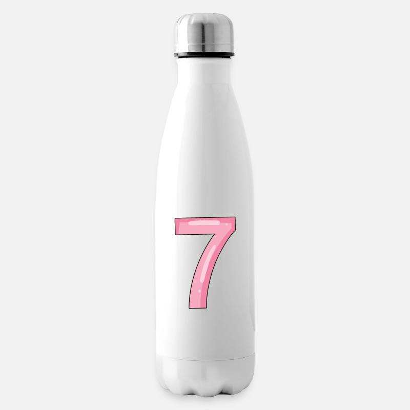7 - Insulated Water Bottle - white