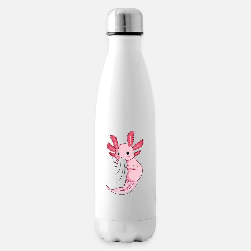 Axolotl - Isolierflasche - Weiß