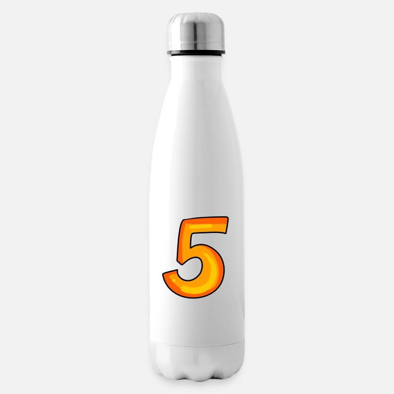 5 - Insulated Water Bottle - white