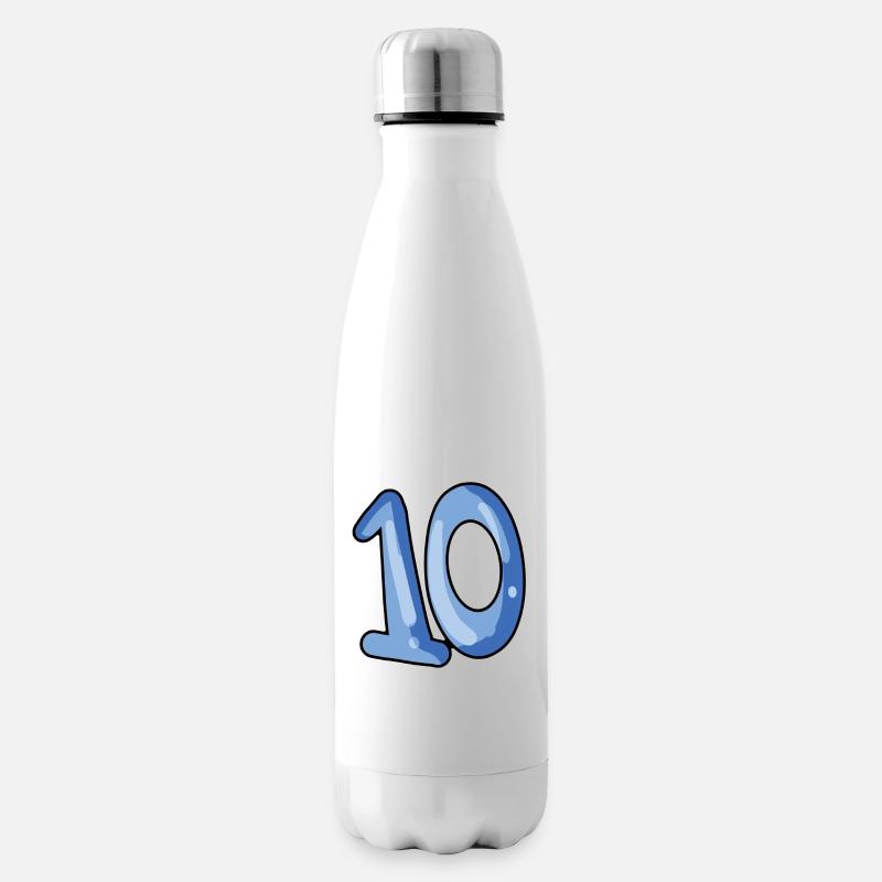 10 - Isolierflasche - Weiß