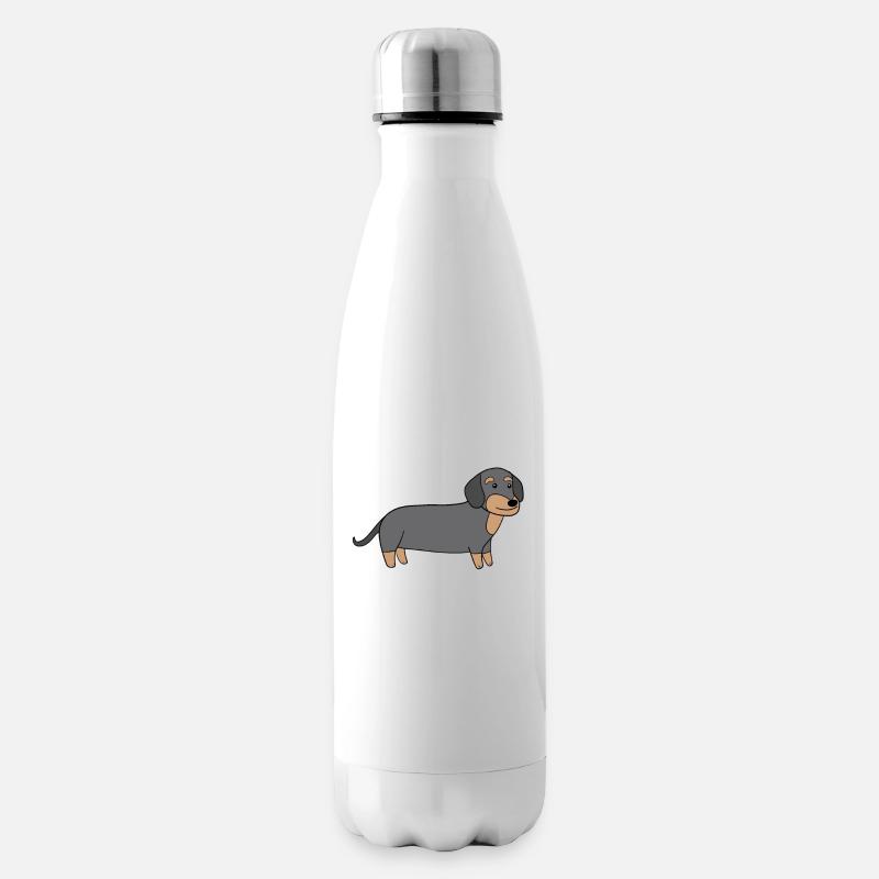 Teckel - Bouteille isotherme - blanc