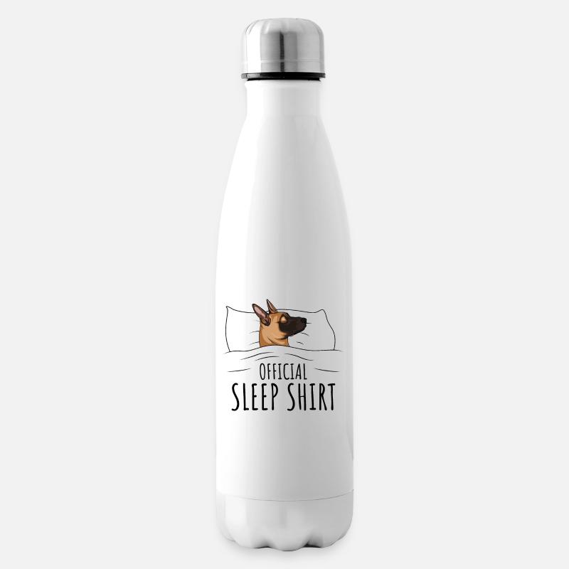Malinois - Isolierflasche - Weiß