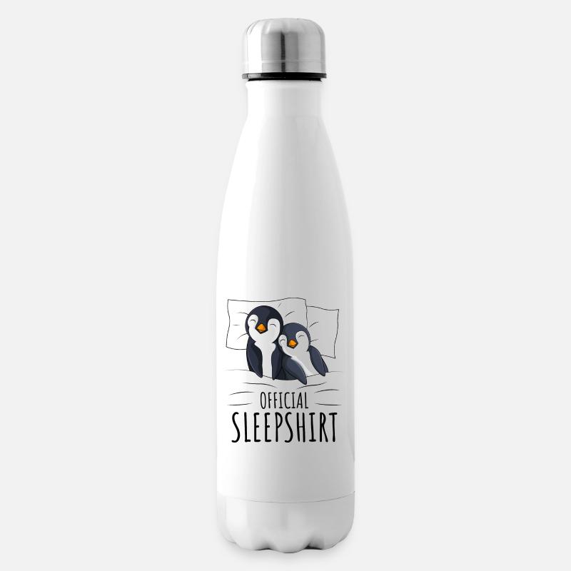 Penguin - Insulated Water Bottle - white