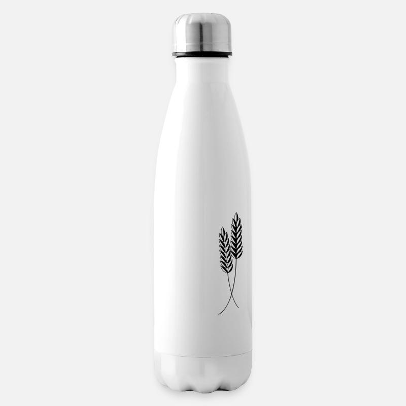 2 épis de maïs - Bouteille isotherme - blanc