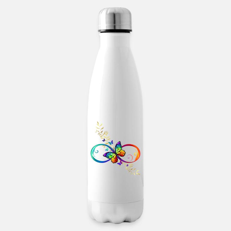 Every Butterfly - Isolierflasche - Weiß