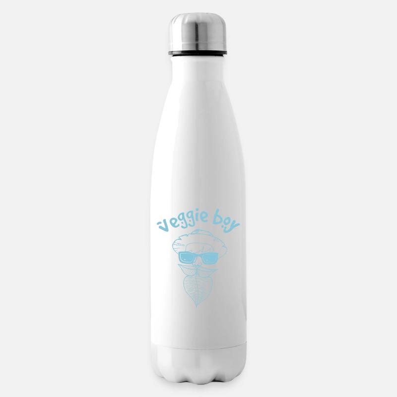Veggie - Isolierflasche - Weiß