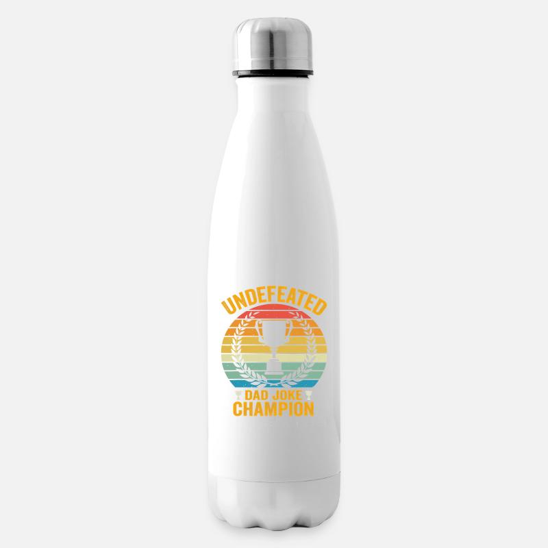 Undefined Champion Daddy Conumero - Insulated Water Bottle - white