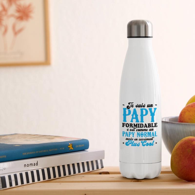 Un Papy Formidable C'est Comme Un Papy Normal Bouteille isotherme