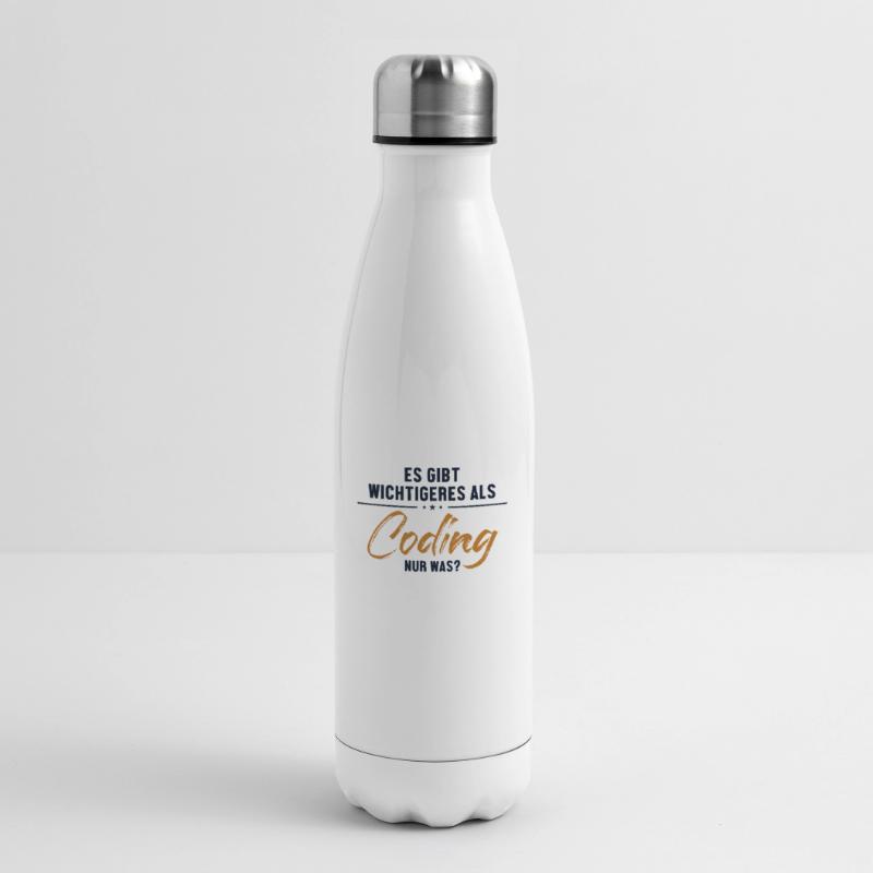 Wichtigeres als Coding Softwareingenieur Coder Isolierflasche