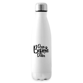 Hunde vor Kerlen - Isolierflasche - Weiß - Rechts