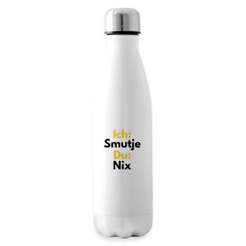 Ich Smutje Du Nix - Isolierflasche - Weiß - Rechts
